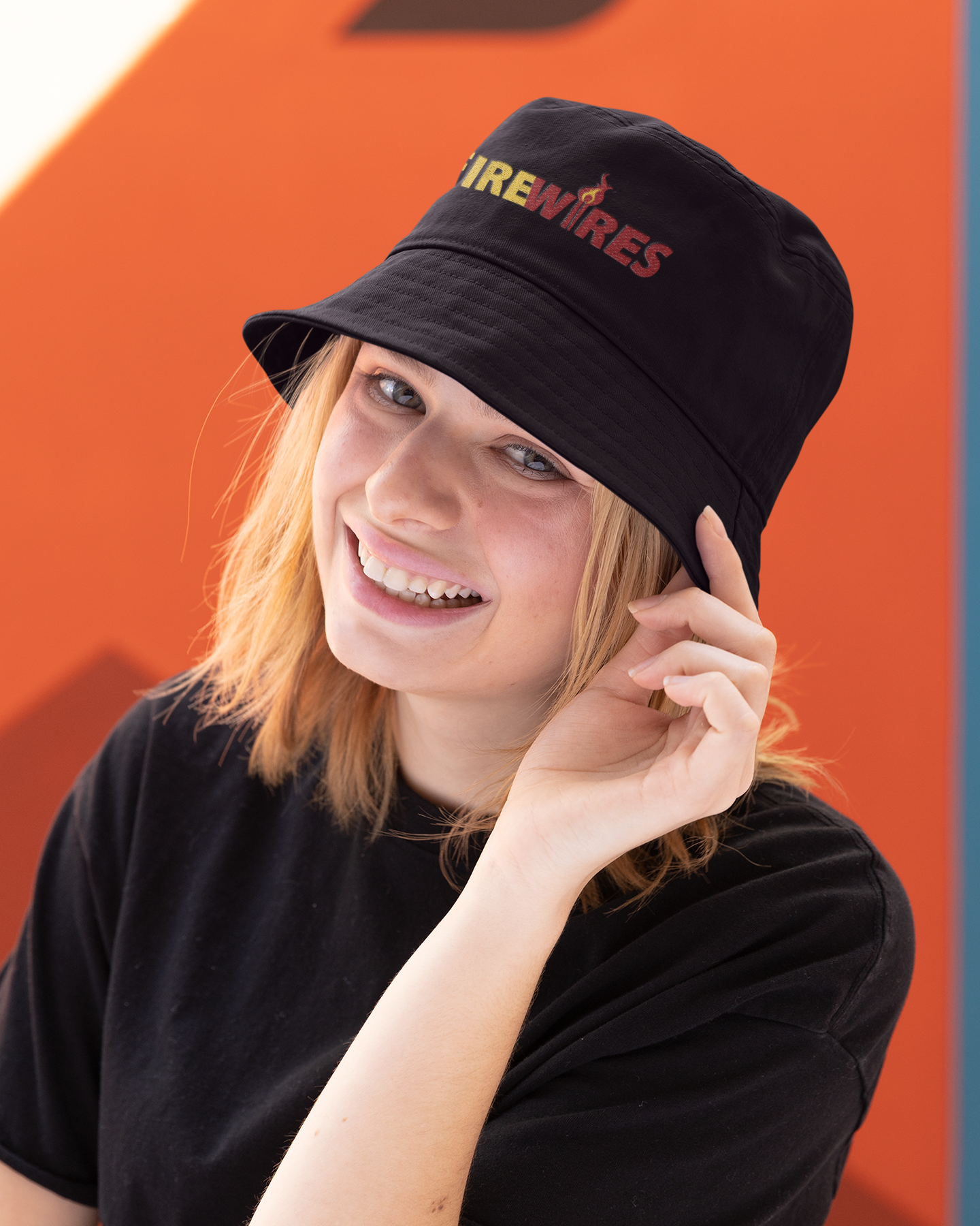 Fire Wires Bucket Hat - The Fire Wires FTC Team 12014