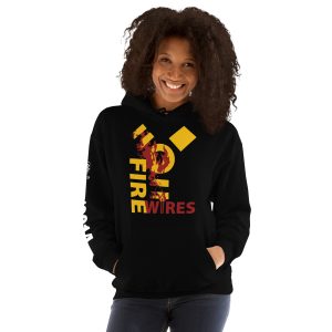 Fire Wires Unisex Hoodie